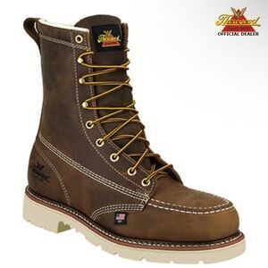 Thorogood 8” Steel Tow Work Boot Size 9.5 NWT